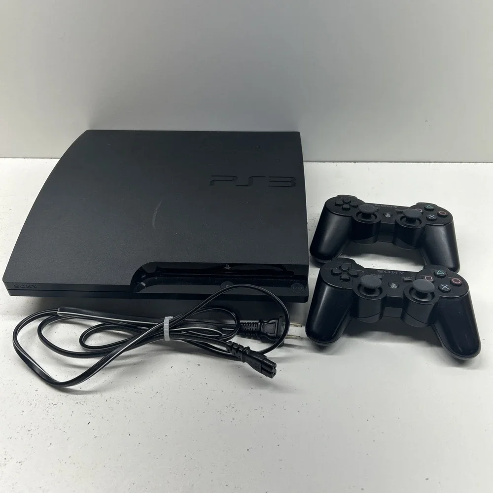 Sony PlayStation 3 Slim Launch Edition 320GB Console - Charcoal Black - ‼️READ‼️